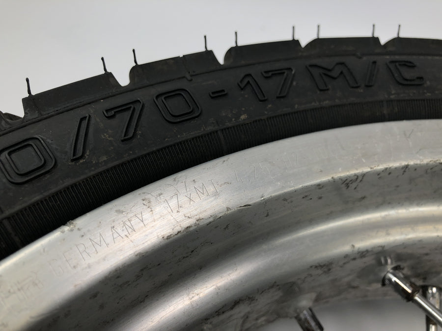 KTM 640 LC4 Prestige [2005] - ráfek zadního kola paprskové kolo 4,25 x 17"