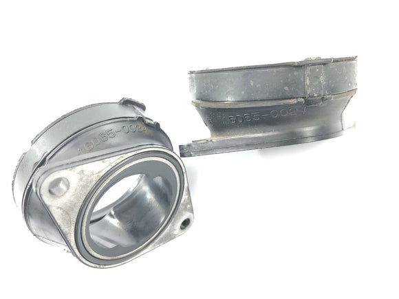 Kawasaki Versys KLE 650 A [2006] - par de borracha de admissão do adaptador de admissão do coletor de admissão