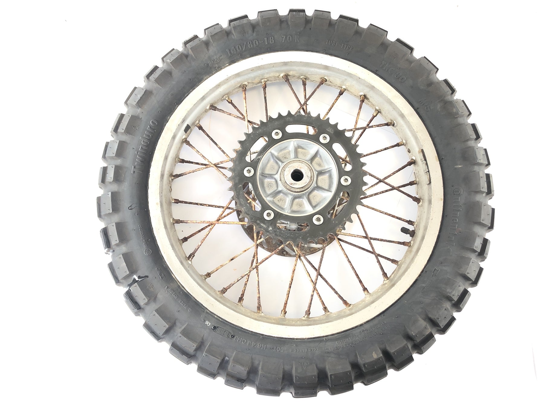 KTM 640 LC4 Adventure [2000] - Rear rim J18 x 2.50 140/80-18 70R DOT3319