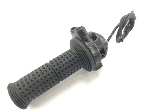 Yamaha XT 500 1U6 [1981] - Styret bryter til høyre med gasshåndtak