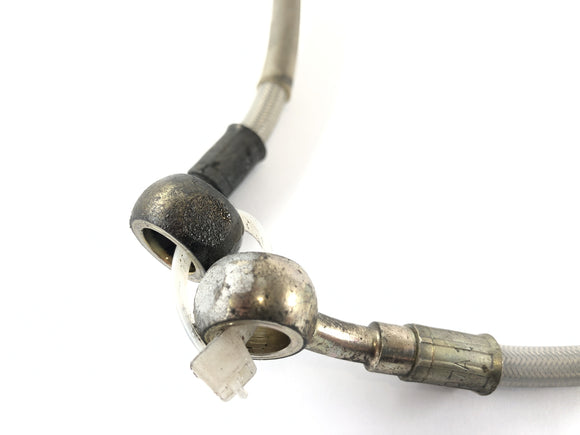 Moto Guzzi 1200 Sport [2007] - Bromslinje vid den bakre stålflexbromslinjen