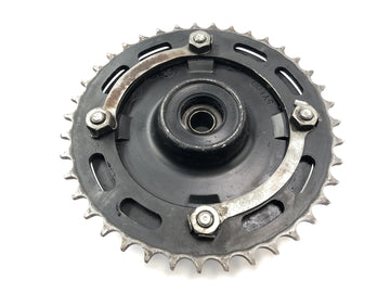 Yamaha XT 600 Z Ténéré 1vj [1986] - Řetězové kola Ritzel Hand Wheel za sebou