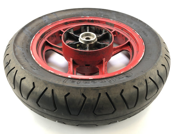 Kawasaki GPZ 1000 RX [1987] - Hinterrad Rim Rad 3,50 x 16 "punainen