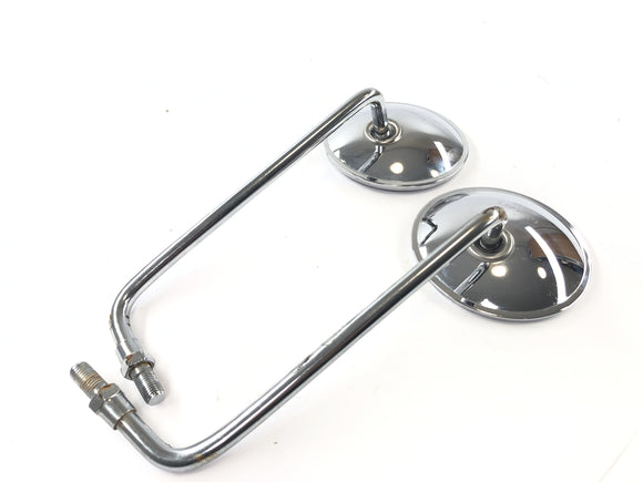 Honda CBX 650 E RC13 [1983] - Zrcadlové zadní zrcadlové zrcadlo na levém pravém kulatém chromu