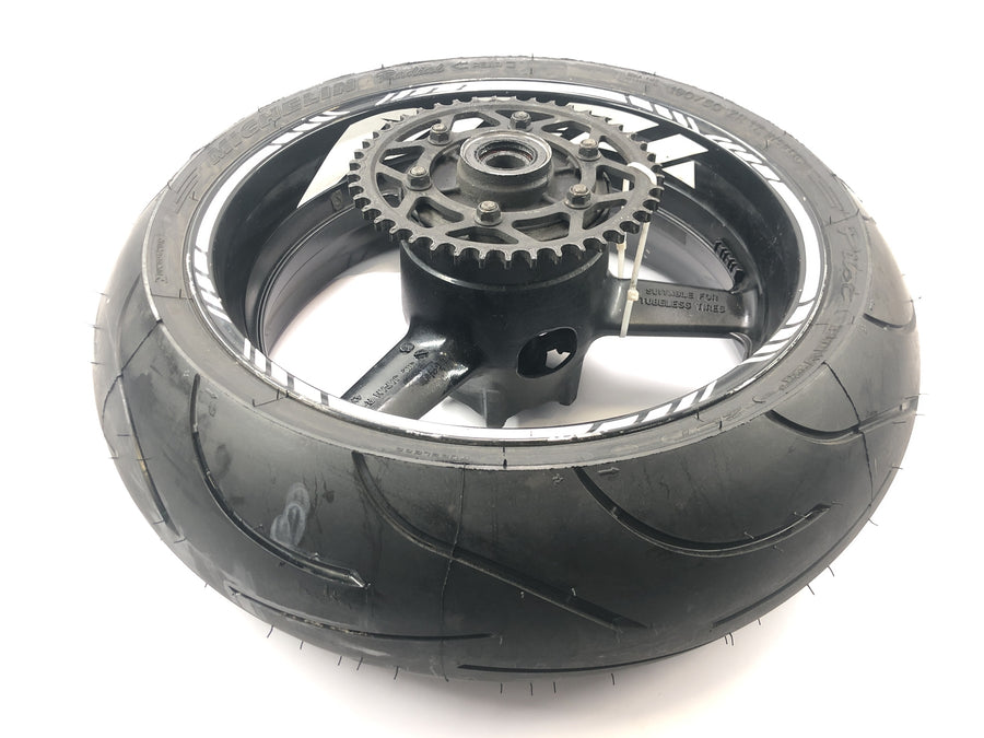 Yamaha YZF R1 RN04 [2001] - Hinterrad Felge Rad Felge komplett mit Kettenrad 17 Zoll 17x6,00"