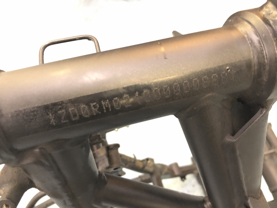 Yamaha MT 03 RM02 [2007] - Rama główna podwozia z papierami