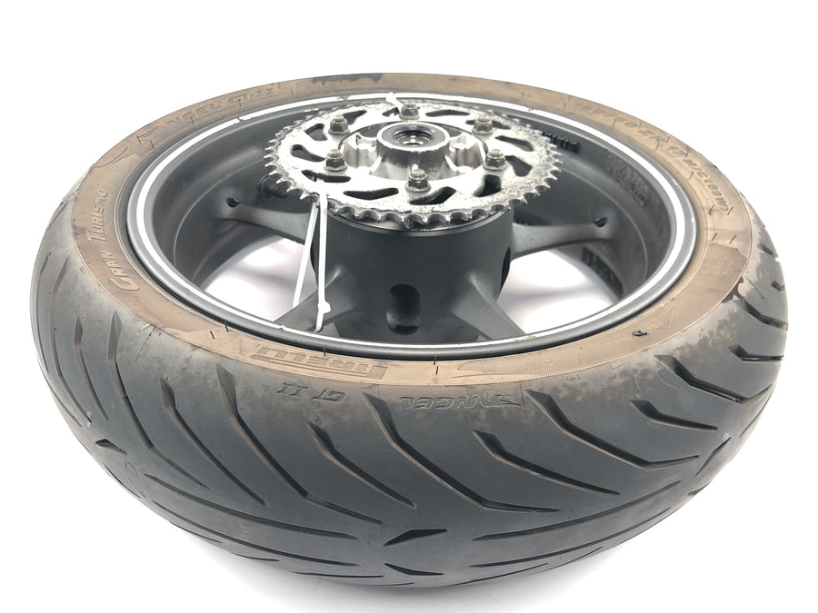 Yamaha MT 03 RM02 [2007] - Takapyörän vanne täydellinen pyörä 5,00 x 17"