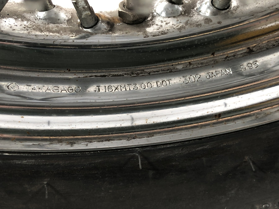 Kawasaki VN 800 VN800A [1996] - Hinterrad Komplettrad Felge Speichenrad Reifen 16 x 3,00"