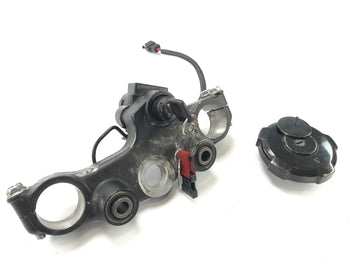 Honda SLR 650 RD09 [1997] - Gabel Bridge överst med tändlåsetanklås