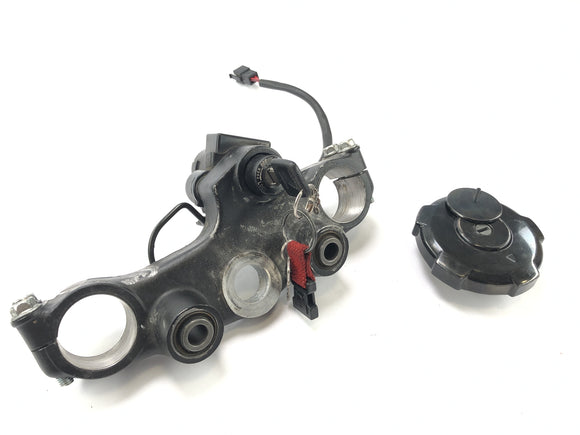 ホンダSLR 650 RD09 [1997]  - イグニッションロックタンクロック付きの上部のガベルブリッジ