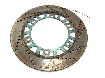 Kawasaki GPZ 1000 RX [1987] - Disco de freno en la parte posterior 260 x 6.60 mm