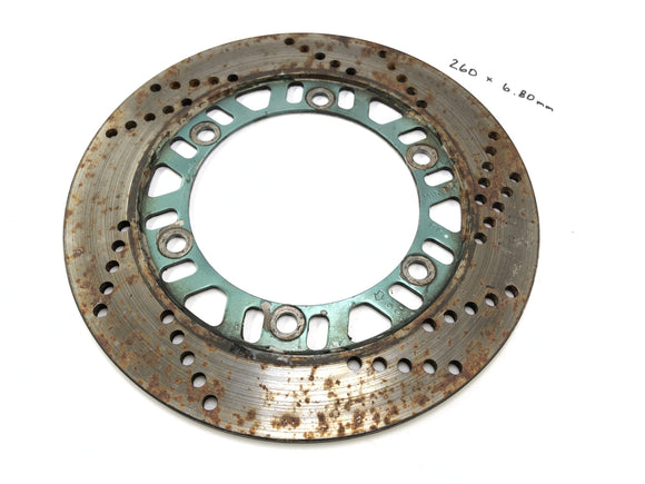 Kawasaki GPZ 1000 RX [1987] - Bromsskiva på baksidan 260 x 6,60 mm
