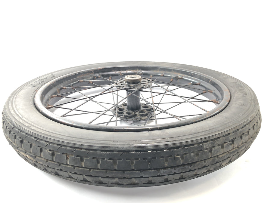 DKW NZ 250 [1938] - 带辐条和轮毂的后轮