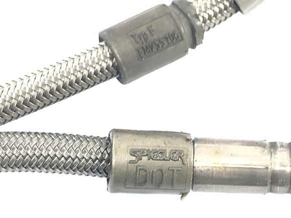 Kawasaki GPZ 1000 RX ZXT00A [1986] - Bremsleitung Stahlflex vorn Spiegler