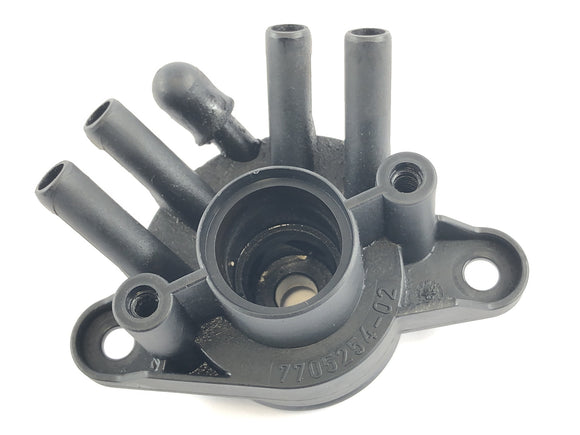 BMW K 1300 S K12S [2010] - 节温器外壳冷却液分配器位于前部