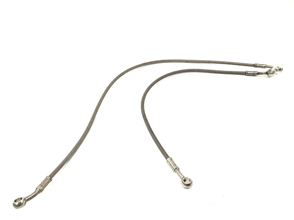 Triumph Street Triple R 675 D67ld [2010]  - フロントスチールフレックスブレーキホースセットのブレーキライン