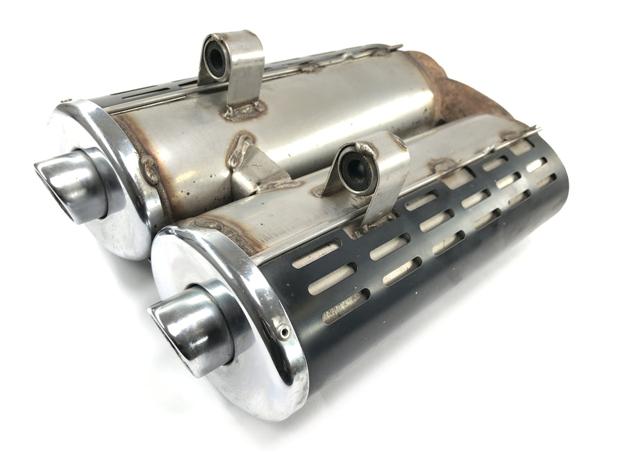 BMW R 1100 S R2S [2000] - Terminale di scarico terminale doppio silenziatore originale