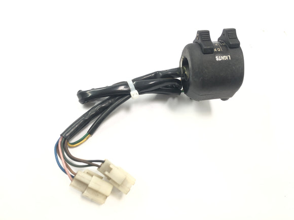 ヤマハXT 600 Zテネレ55W [1986]  - 右側のハンドルバーフィッティングハンドルバースイッチ