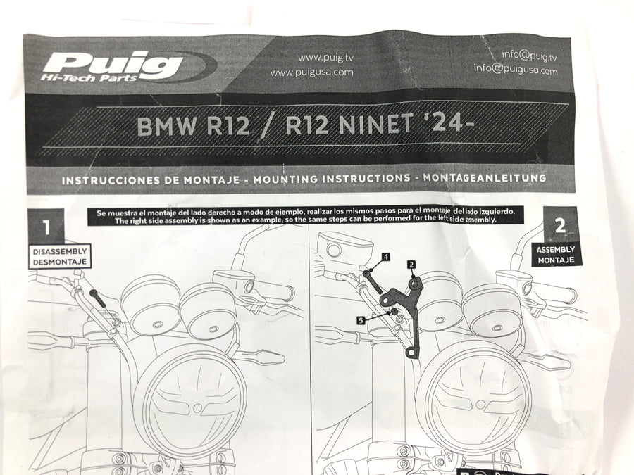 Kawasaki W 230 [2025] - Pare-brise noir vitre de carénage sans matériel de montage