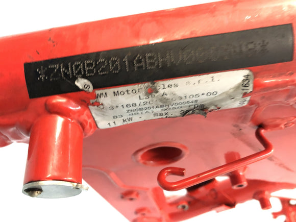 SWM SM 125 R [2018] - ramka główna z papierami