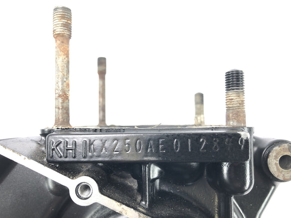 川崎KX 250 [1982]  - モーターハウジング空のハウジングクランクケースモーターブロック