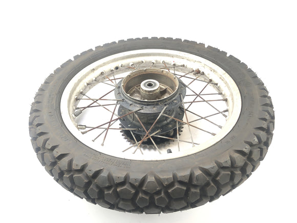 HONDA XL 500 S PD01 [1982] - A borda da roda traseira atrás