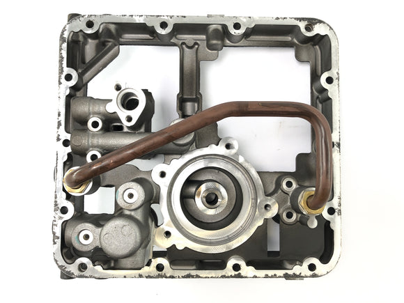 Moto Guzzi Stelvio 1200 4V [2009] - Grabación de filtro de aceite en la bandeja de aceite