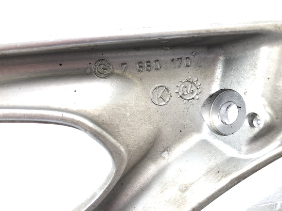 BMW K 1200 S K12S [2004] - Apoio para os pés do passageiro direito com placa de apoio para os pés