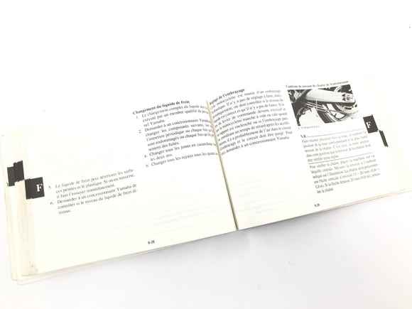 Yamaha GTS 1000 4FV [1997] - monikielinen käyttöohje