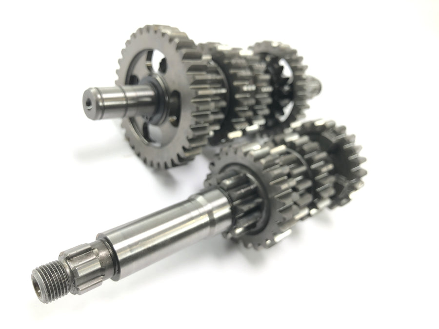 Sachs ZX 125 [1998] - Vaihteiston akselin käsivaihteiston akselit