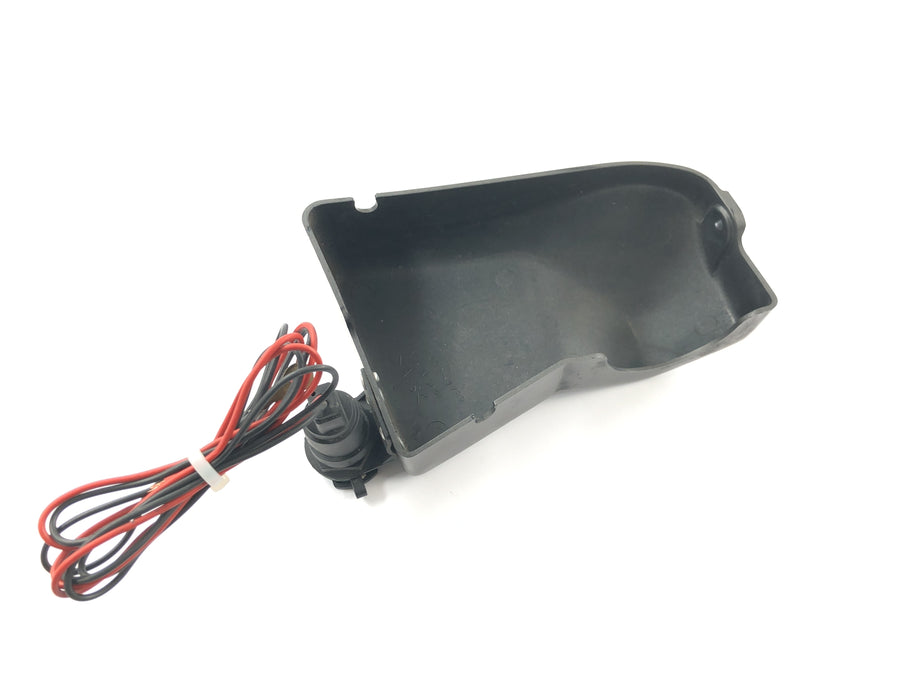 Kawasaki ZRX 1200 S ZRT20A [2001] - Luftfilterboks panel venstre panel med 12V stikkontakt