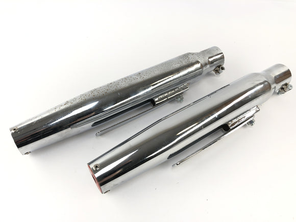 Yamaha XV 750 5G5 [1982] - Auspuff Schalldämpfer Paar