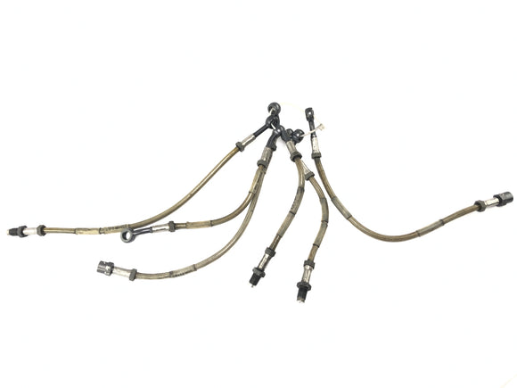 BMW K 1100 RS [1991] - Linhas de freio em frente ao conjunto Stahlflex