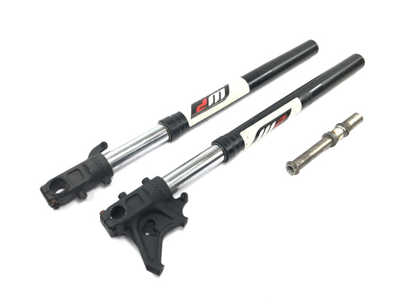 KTM Duke 690 A3 [2012] - Gabel Vorderradgabel WP mit Achse Upside down