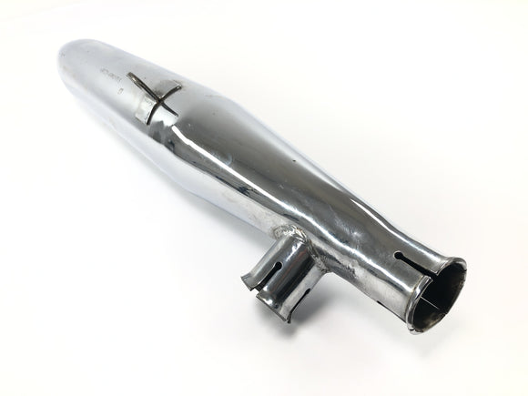 Moto Guzzi V7 Special [1971] - Auspuff Endschalldämpfer links Schalldämpfer verchromt
