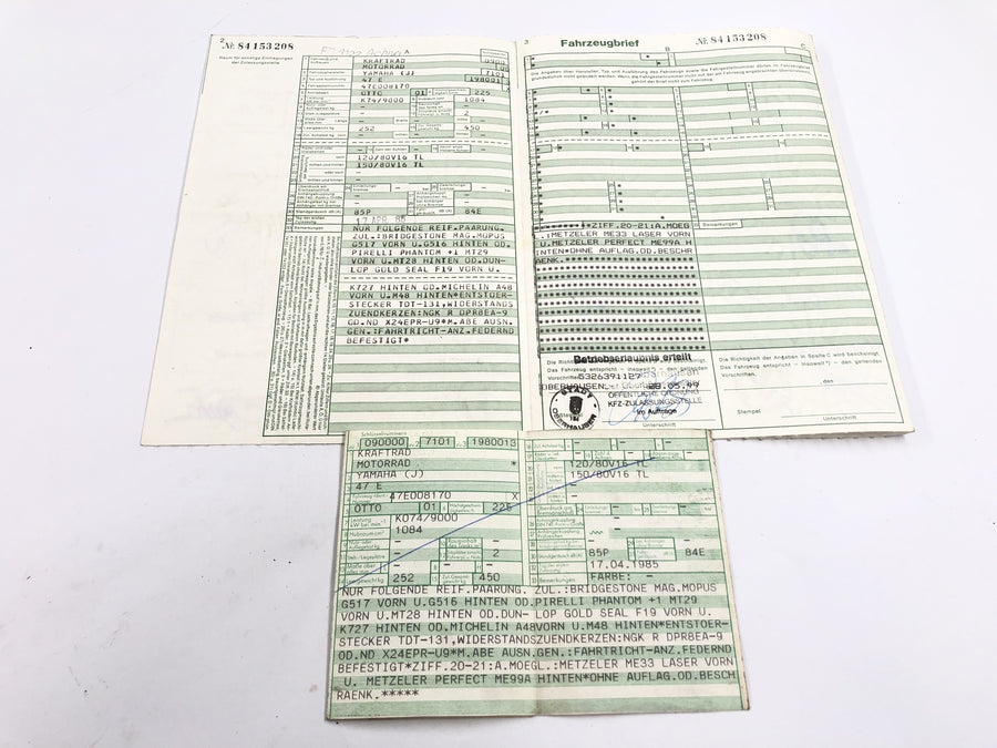 Yamaha FJ 1100 47E [1985]  - 框架