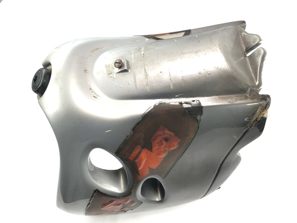 KTM 640 Adventure LC4 [2001] - Serbatoio del carburante con rubinetti del carburante danneggiati