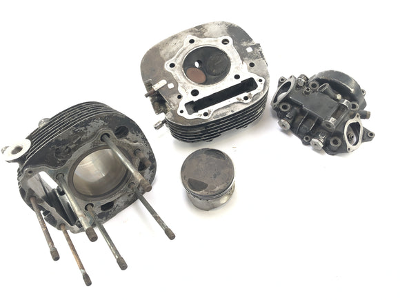 Yamaha XT 500 1U6 [1981] - цилиндр с набором головок поршня и цилиндра