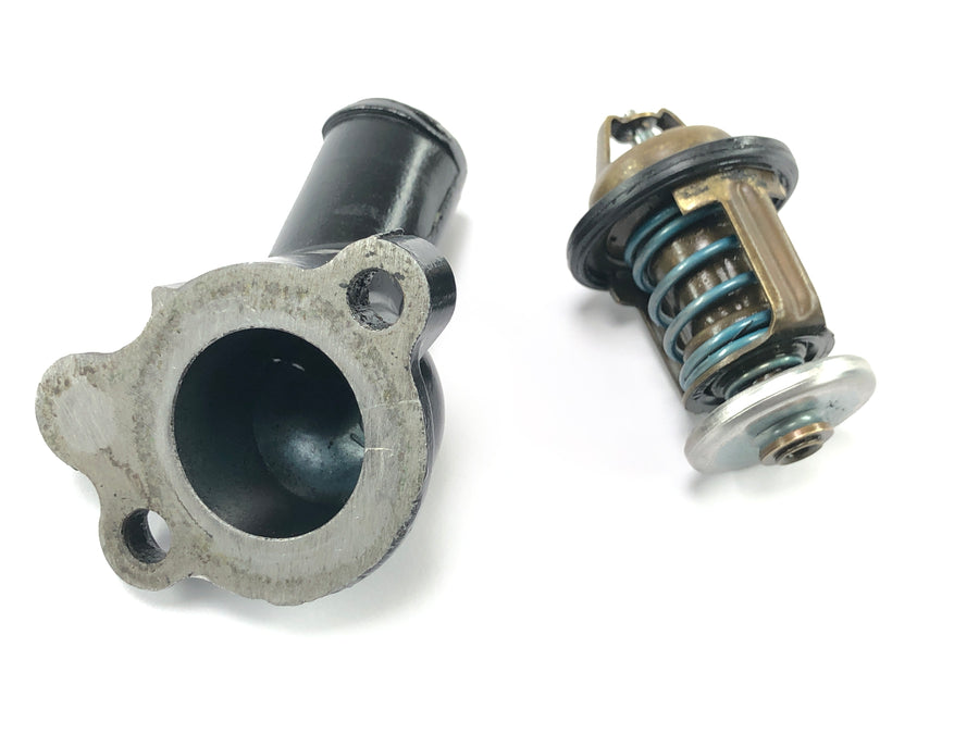 Cagiva Planet 125 [1998] - Thermostat Kühlwasserthermostat mit Thermostatgehäuse