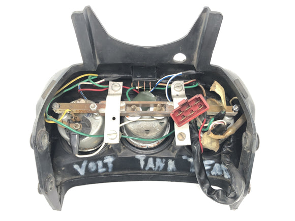 Honda GL 1000 Goldwing GL1 [1978] - Visor do instrumento da cabine, display de temperatura do medidor de combustível