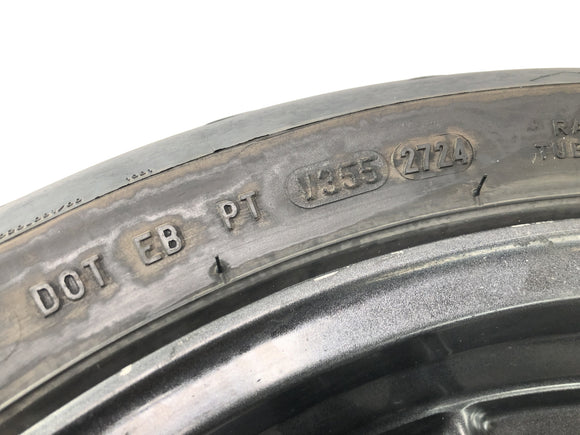 Triumph Speed Triple 1050 515NJ [2007] - cerchio ruota posteriore nero a 5 razze alluminio 5,50 x 17"