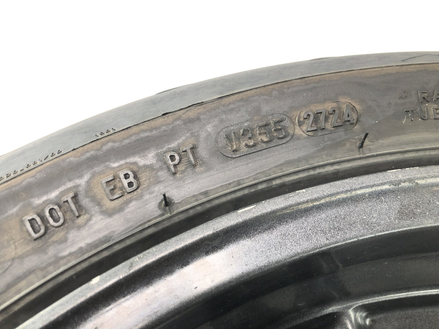 Triumph Speed Triple 1050 515NJ [2007] - llanta trasera negra de 5 radios aluminio 5,50 x 17"