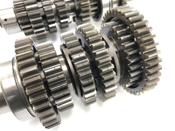 Kawasaki GPZ 1000 RX [1987] Los ejes de engranajes de la caja de cambios