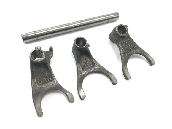 Honda CBR 900 RR Fireblade SC33 [2000] - вилки переключения передач, механизм переключения передач