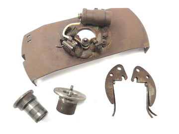 DKW NZ 250 [1938] - aimant d'allumage avec interrupteur d'allumage du mécanisme de distribution