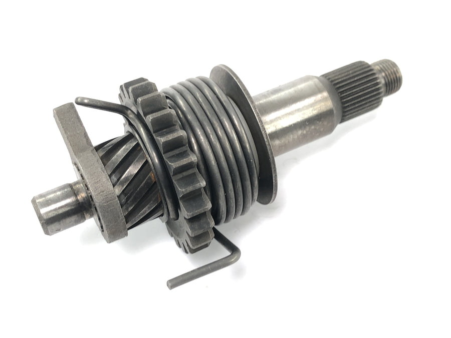 Sachs ZX 125 [1998] - Kickstarter-akseli Kickstart-akseli vaihteen palautusjousella