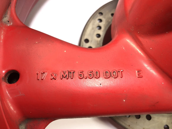 Ducati 900 SS [1991] - Hinterrad Rad Felge hinten