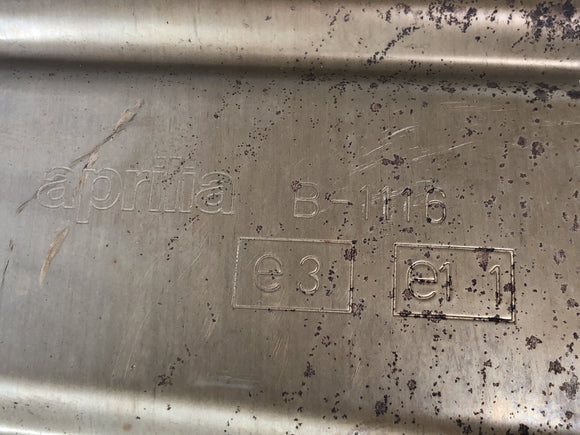 Aprilia RST 1000 Futura [2002] - Uitlaatuitlaatsysteem Geluidsabsorberen Verzamelt Collector Collector