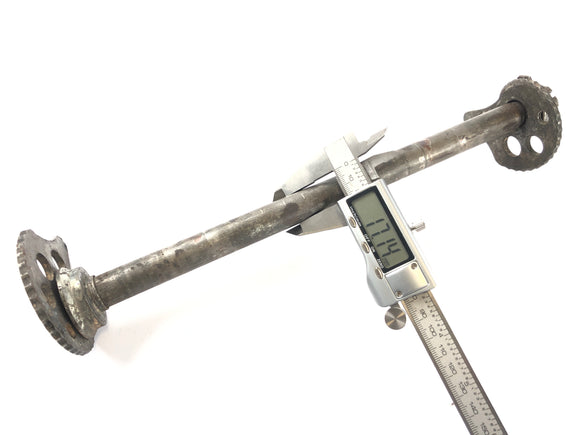 Yamaha XT 600 Zentere 34L [1985] - задняя ось с цепным натяжением