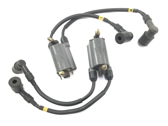 Kawasaki Zephyr 750 ZR750C [1994] - Zündspule Zündung Zündspulen Set mit Zündkabeln